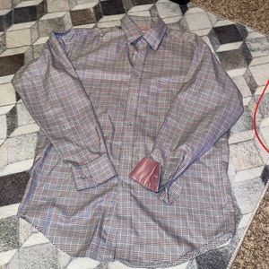 Button down collar dress shirt